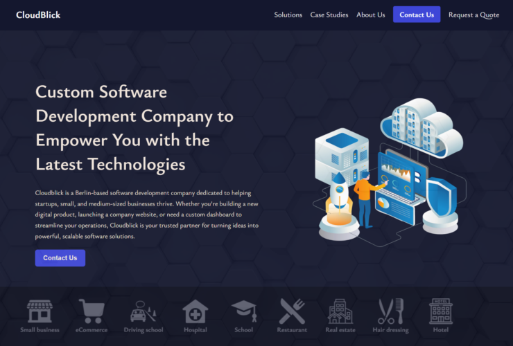 cloudblick.com software development