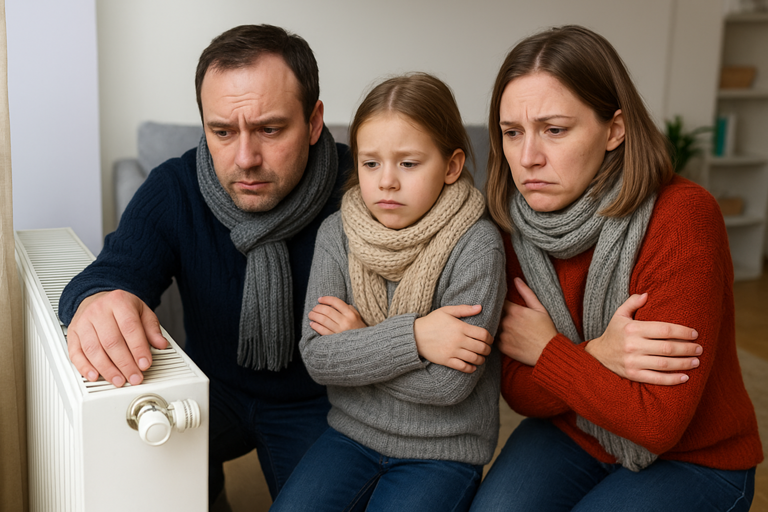 When do Germans turn on heating